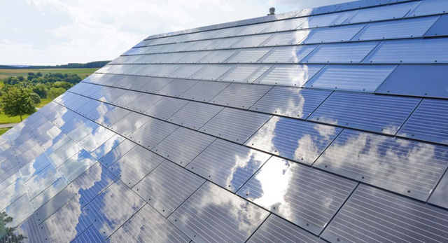 Ngói năng lượng mặt trời mái nhà
